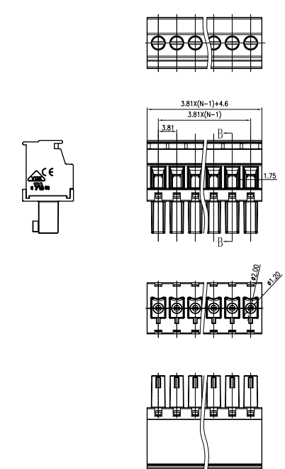 Миниатюра: Схема 15EDGKB-3.81-04P-14-100Z(H) 1