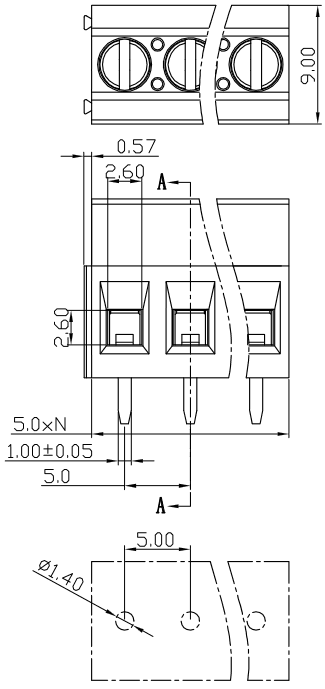 Миниатюра: Схема DG125-5.0-02P-14-00Z(H) 2