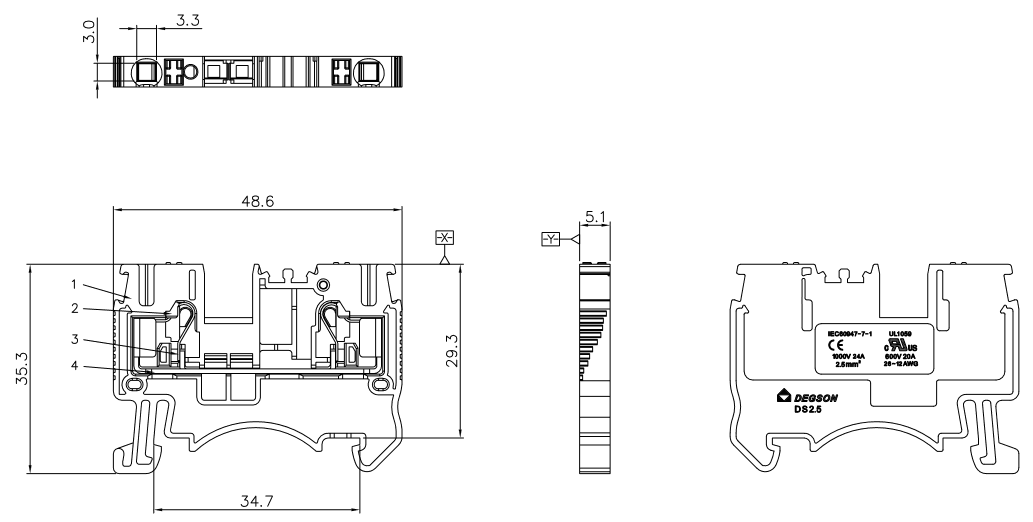 Миниатюра: Схема DS2.5-01P-11-00Z(H)