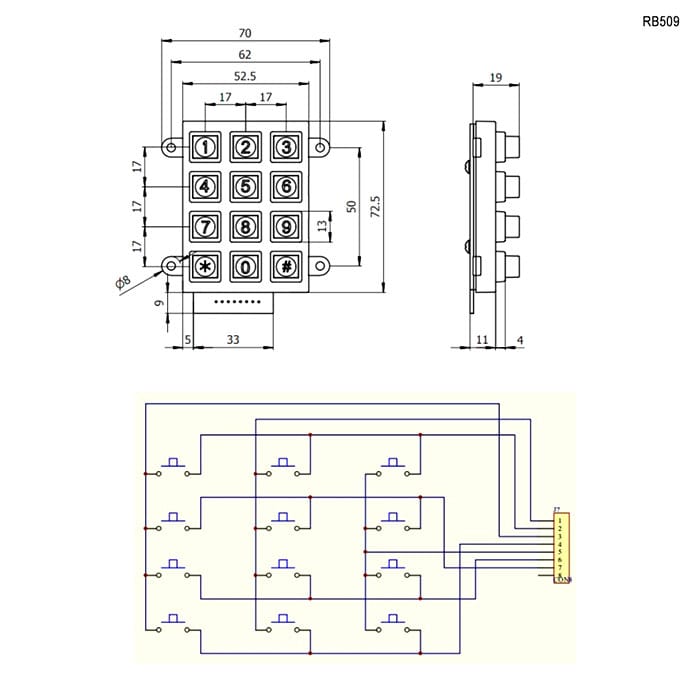 Миниатюра: Схема RB509