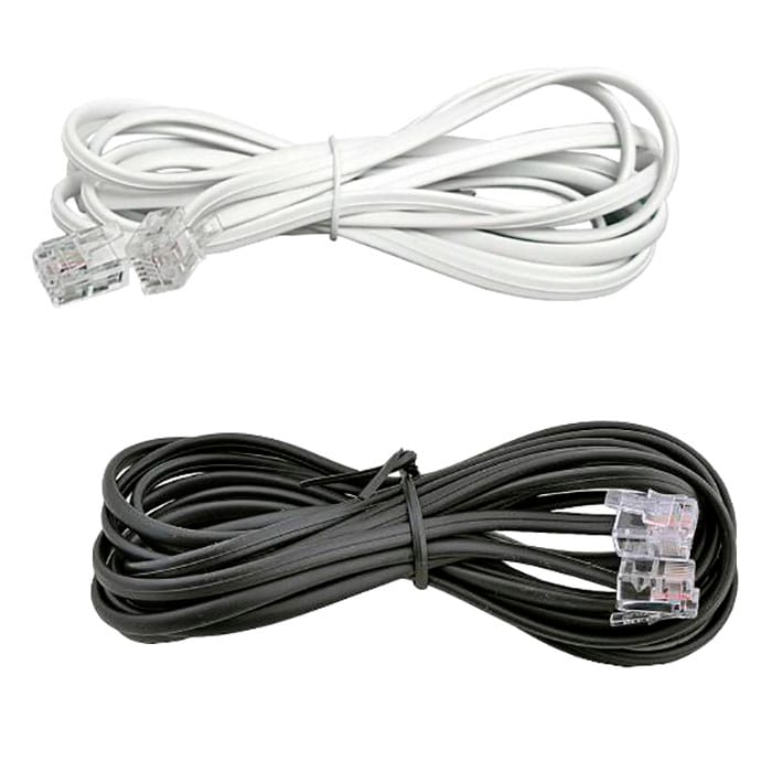 Миниатюра: Схема RJ-11 (6P-4C) 5m. black