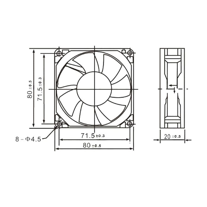 Миниатюра: Схема RQD 8020MS 12VDC