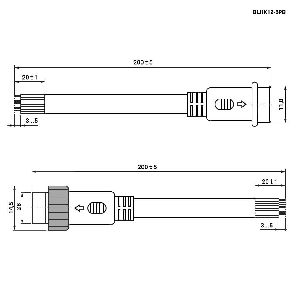Миниатюра: Схема BLHK12-8PB