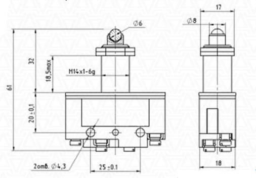 Миниатюра: Схема МП1105 исп.5