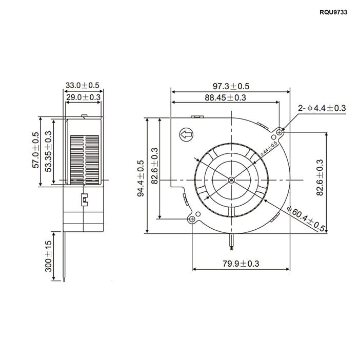 Миниатюра: Схема RQU9733MS 24VDC