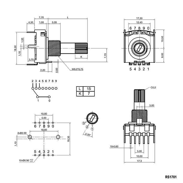 Миниатюра: Схема RS1701 3 15mm