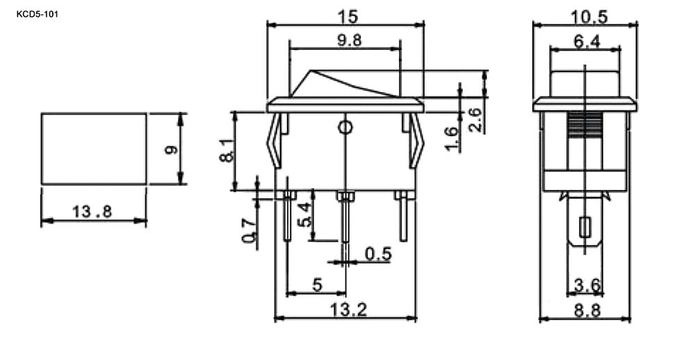 Миниатюра: Схема KCD5-101-C2-B/3P on-off