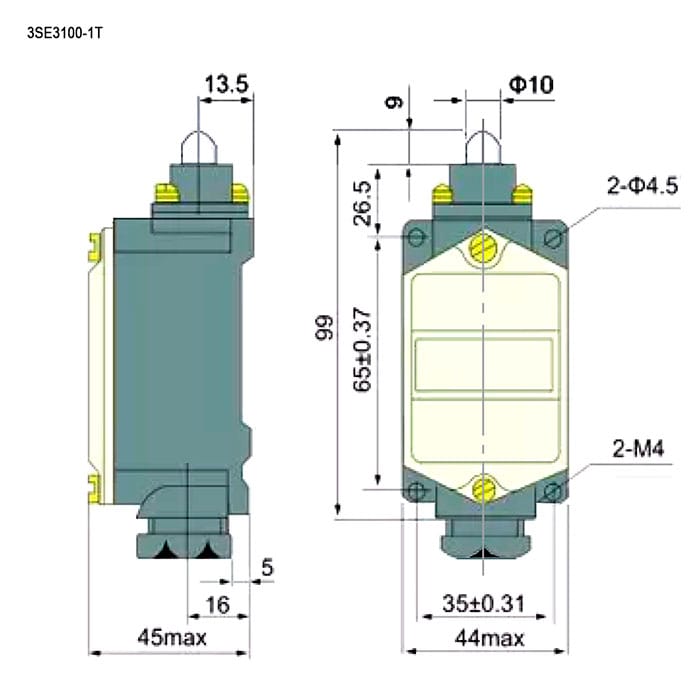 Миниатюра: Схема 3SE3 100-1T