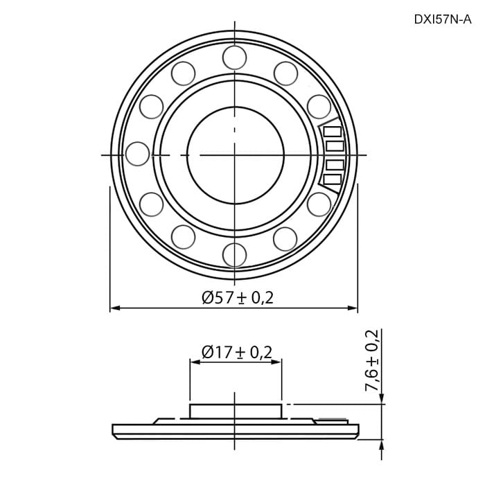 Миниатюра: Схема DXI57N-A 1W 50ohm