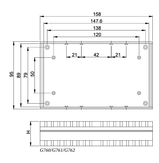 Миниатюра: Схема G760A (95х158х36)