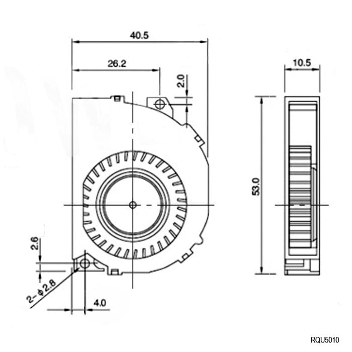 Миниатюра: Схема RQU5010MS 12VDC