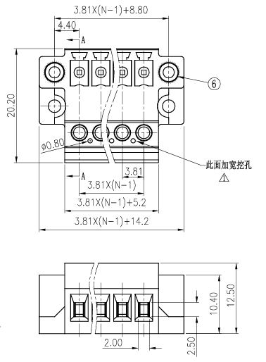 Миниатюра: Схема 15EDG-GBM-3.81-03P-14-00A(H)