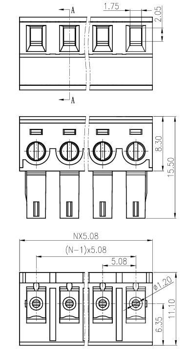 Миниатюра: Схема 15EDGK-5.08-04P-14-00Z(H)
