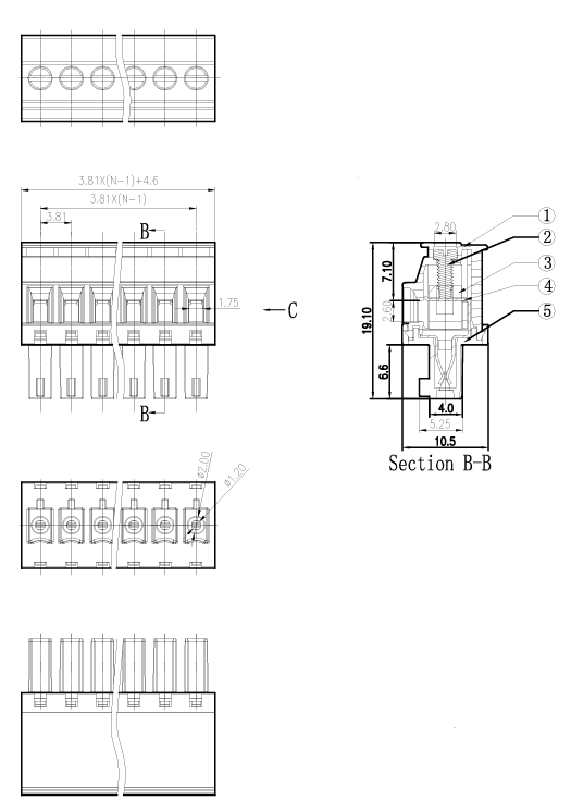Миниатюра: Схема 15EDGKA-3.81-07P-14-100A(H)