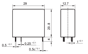 Миниатюра: Схема HK14FH-DC24V-SHG