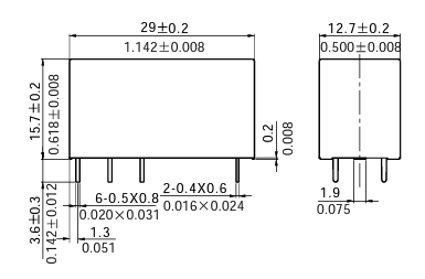 Миниатюра: Схема NT75-1-C-S-16-DC5V-0.41-5.0