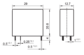 Миниатюра: Схема HK14FD-DC48V-SHG