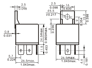 Миниатюра: Схема NVF4-2-C-Z-30-A1-DC12V-1.6
