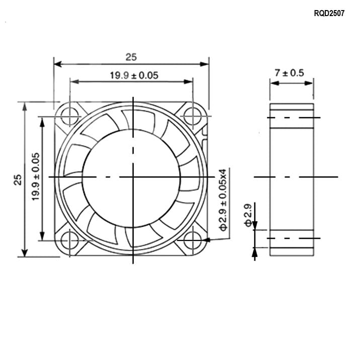 Миниатюра: Схема RQD 2507MS 12VDC