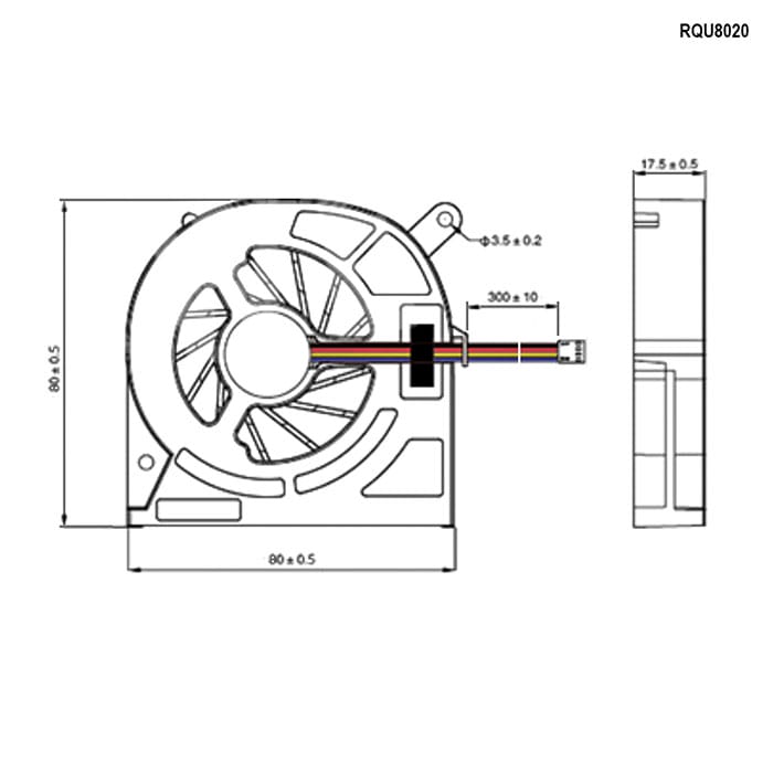 Миниатюра: Схема RQU8020HS 12VDC