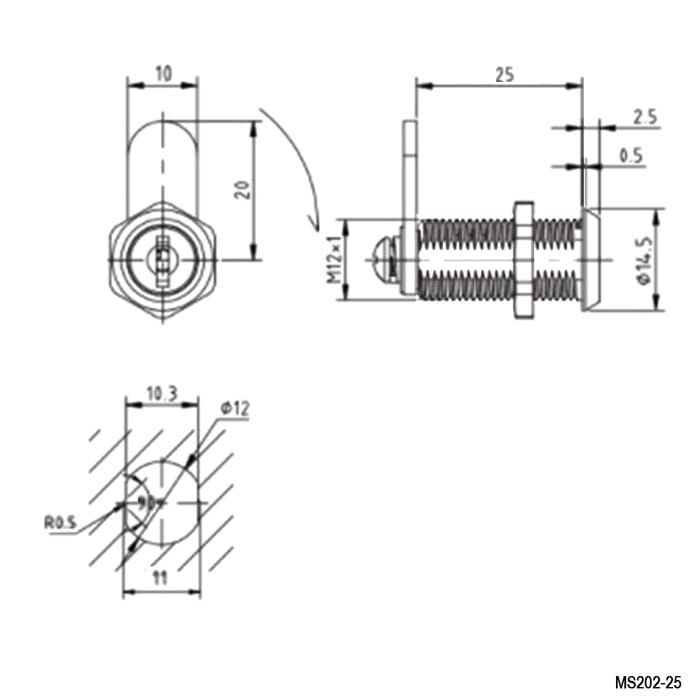 Миниатюра: Схема MS202-25
