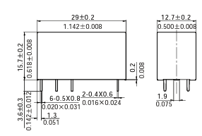 Миниатюра: Схема NT75-A-S-16-DC12V-0.41-5.0