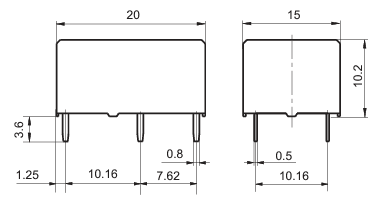 Миниатюра: Схема HFE7/5-2HST-L1