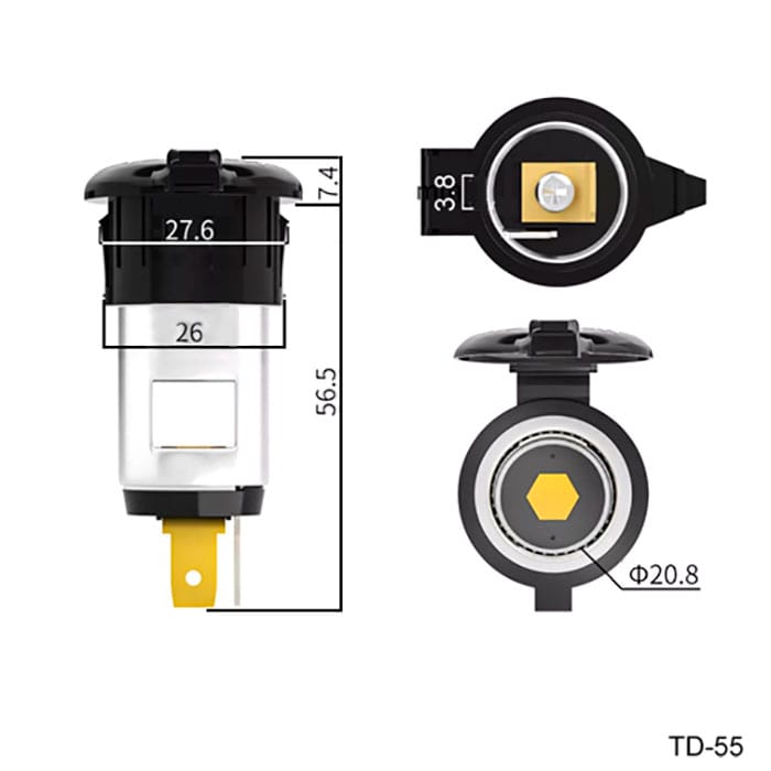 Миниатюра: Схема TD-55