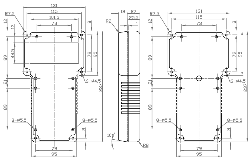 Миниатюра: Схема G858B(S) (237x131x46)