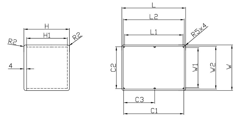 Миниатюра: Схема B011 (222x146x55)