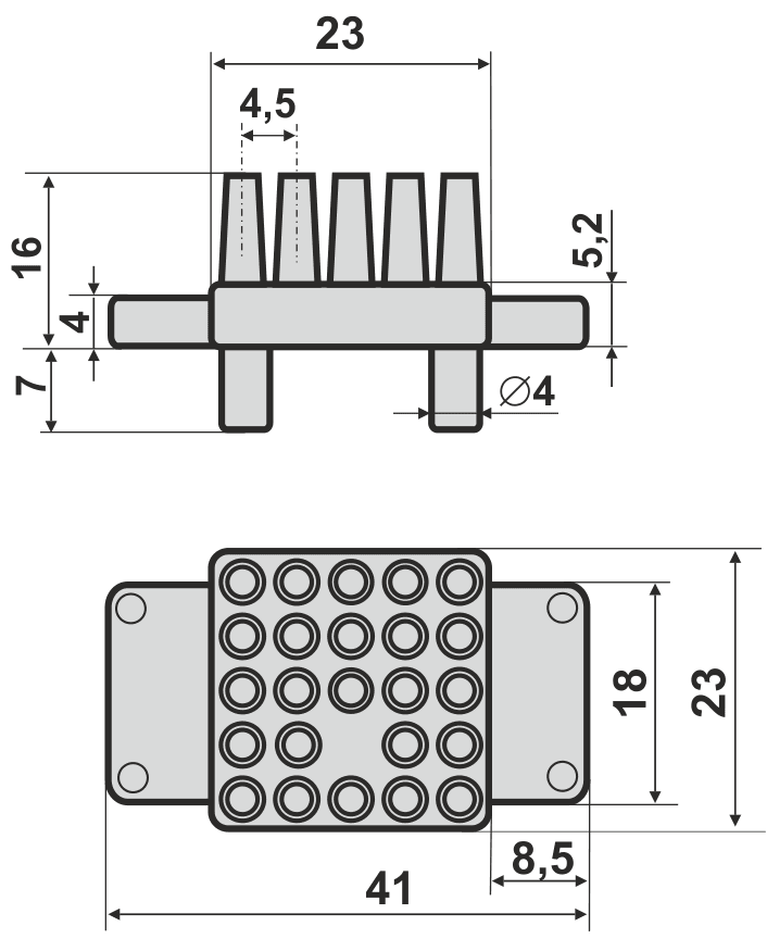 Миниатюра: Схема И-535 41х23х16