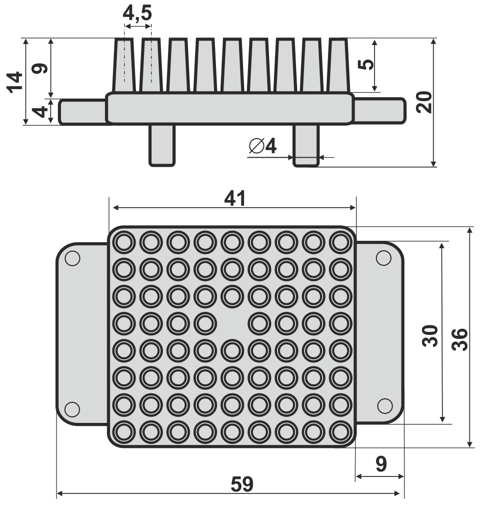 Миниатюра: Схема И-650 59х36х20