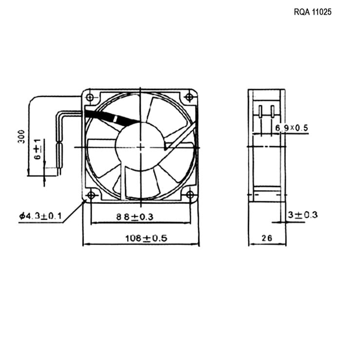 Миниатюра: Схема RQA 11025HSL 220VAC