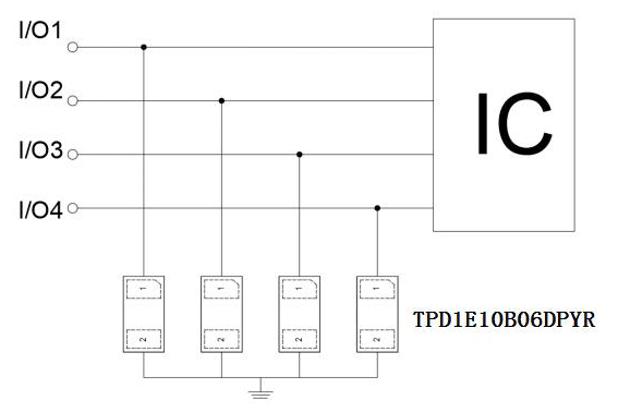 Миниатюра: Схема TPD1E10B06DPYR (Elecsuper) 2