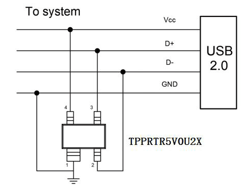 Миниатюра: Схема PRTR5V0U2X 2