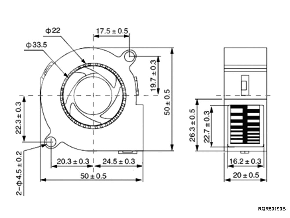 Миниатюра: Схема RQR50190B 12VDC