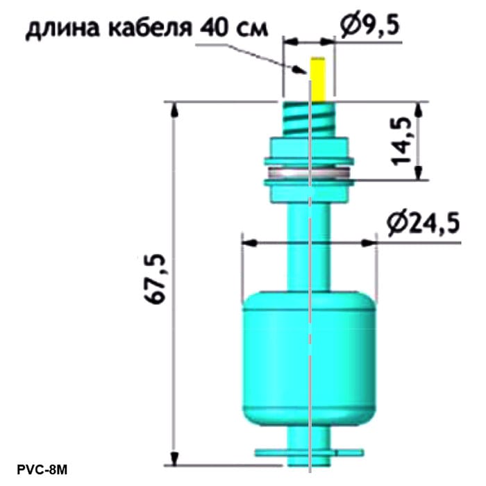 Миниатюра: Схема PVC-8M