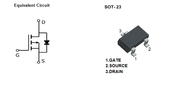 Миниатюра: Схема IRLML5203TRPBF(KUU)