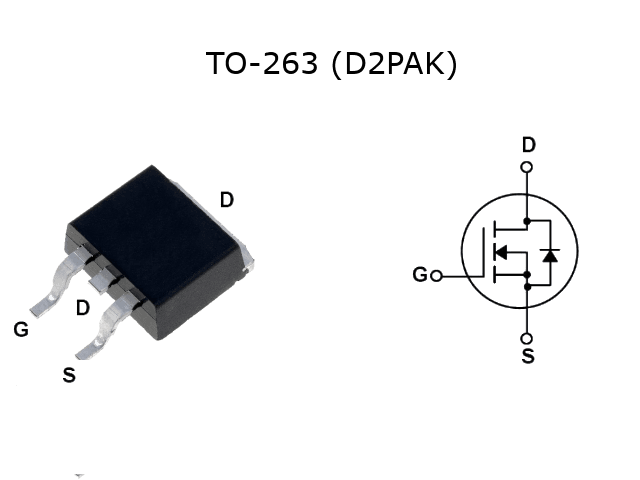 Миниатюра: Схема IRF3205S