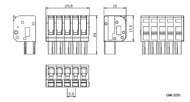 Миниатюра: Схема СМК 223G-5