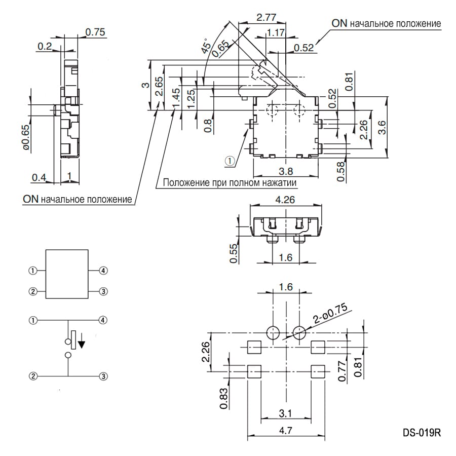 Миниатюра: Схема DS-019R