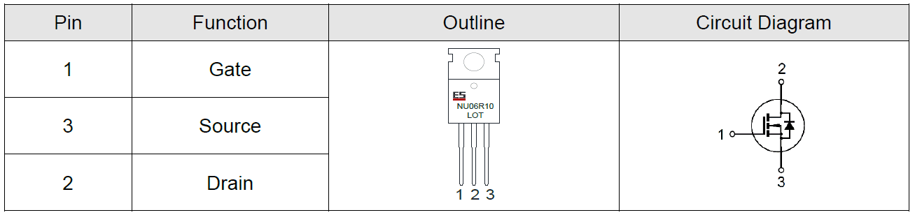 Миниатюра: Схема ESNU06R10