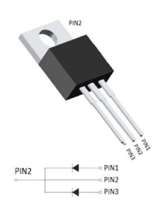 Миниатюра: Схема MUR1060CT