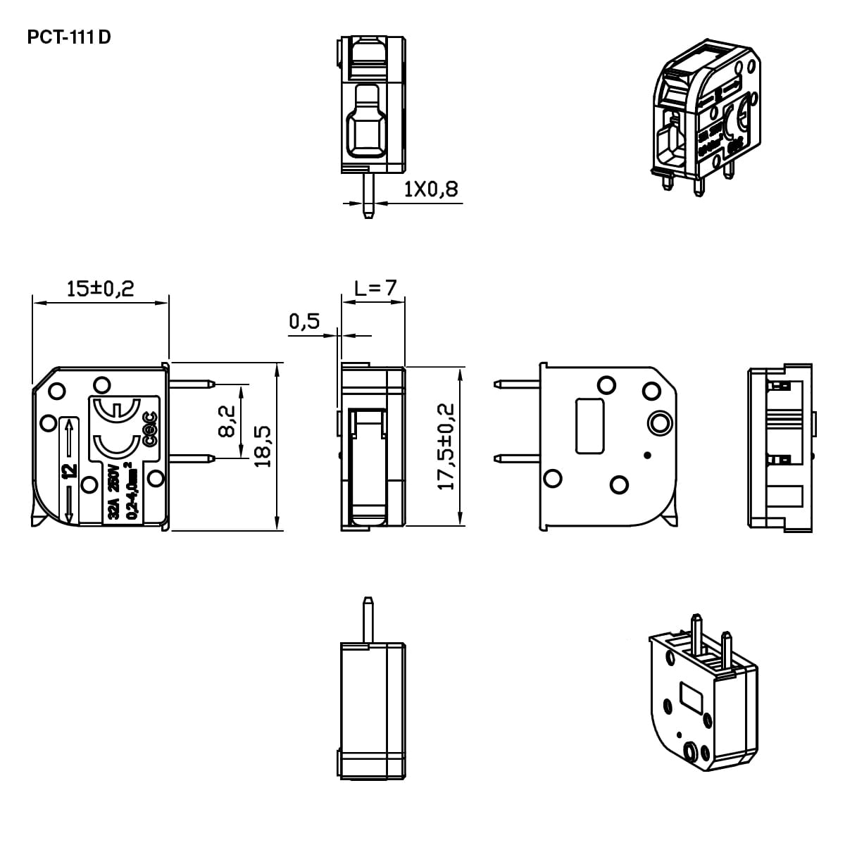 Миниатюра: Схема PCT-111D