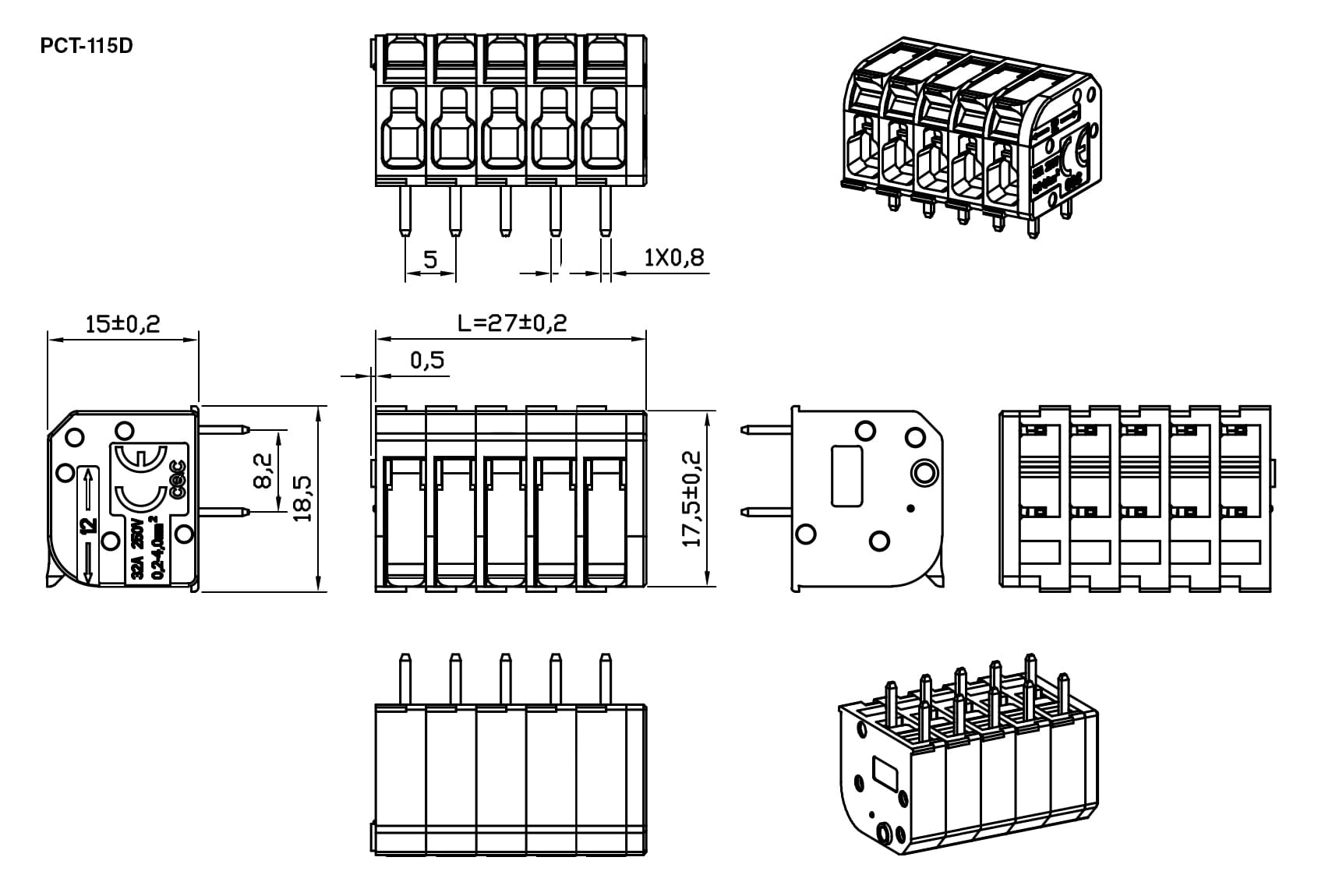 Миниатюра: Схема PCT-115D