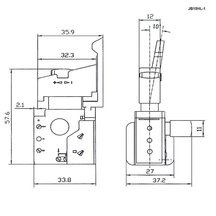 Миниатюра: Схема JB15HL-1