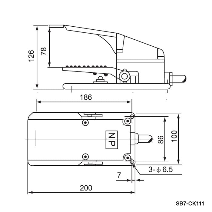 Миниатюра: Схема SB7-CK111