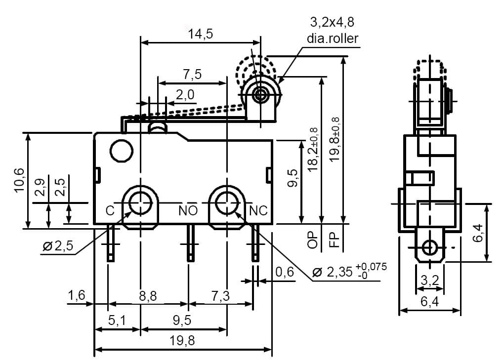 Миниатюра: Схема SM5-05N-115-G45