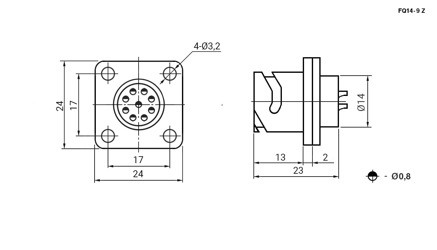 Миниатюра: Схема FQ14-9pin ZK