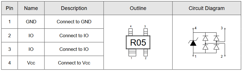 Миниатюра: Схема SR05-02CTG 1